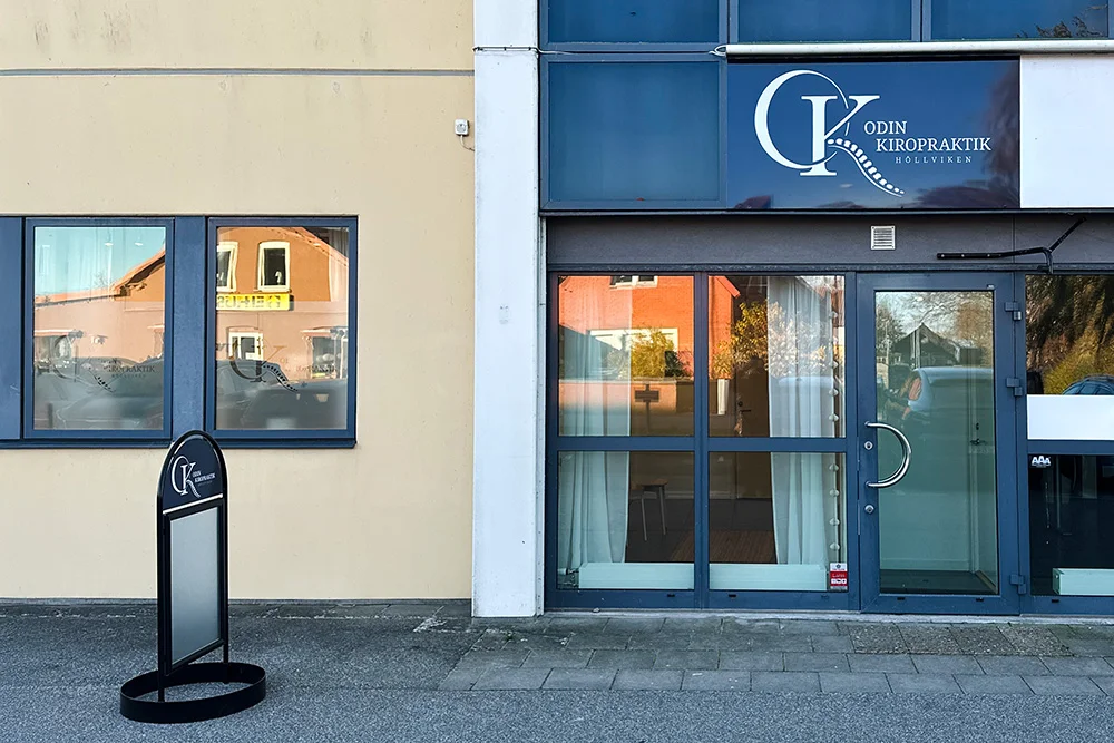 Boka och ta kontakt med kiropraktor på Näset